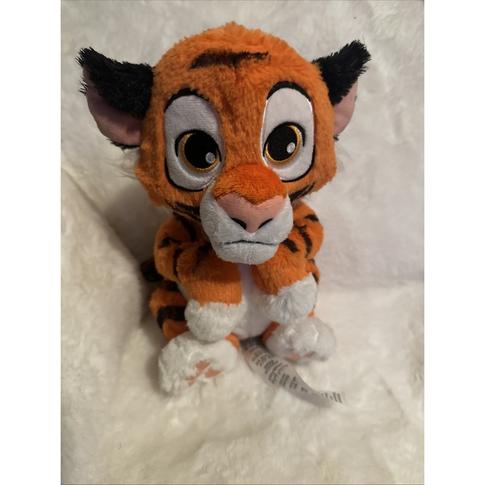 Disney Parks Babies Aladdin RAJAH TIGER CUB Plush 10" Stuffed Toy -No Blanket-